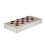 Conjunto de gamão com design de mármore vermelho de madeira de 19 polegadas 1