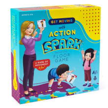 Action-Kinder-Bodenspiel, Memory-Matching-Kartenspiel, Kleinkind-Bewegungskartenspiele, interaktives Spiel für