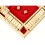 Jogo de família Red Shut the Box para 4 jogadores, 8,6 polegadas 3