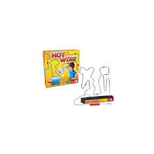 606060172 Hot Wire, het bekende behendigheidsspel voor het hele gezin (batterijen niet inbegrepen in het spel),