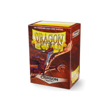 Arcane Tinmen DP – Dragon Shield Matte Crimson, 100 Hüllen pro Box