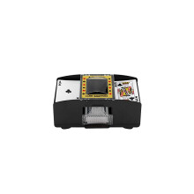 Automatischer Kartenmischautomat mit 2 Kartendecks, elektronisches Kartenmischen für Casino-Poker, batteriebetrieben