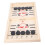 Juego de tejo rápido de madera SlingPuck Winner 5