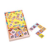Domino di animali in legno Bigjigs Toys