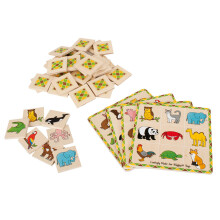 Drevená lotto hra Bigjigs Toys