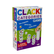 Categorias AMIGO Clack!, Jogo de empilhamento magnético infantil para maiores de 7 anos