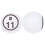 Bolas de Bingo MR CHIPS Professional 1,57 (40 mm) Brancas com Número Único - Bolas Estilo Ping Pong 2