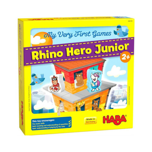 Mi primer juego: Rhino Hero Junior Stacking Game