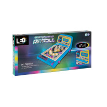 Novo campeonato de pinball divertido de alta octanagem completo com luzes LED