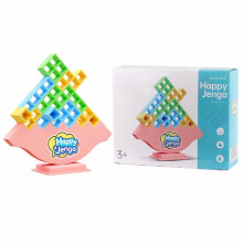 Blocos de Jenga em caixa, blocos de construção, brinquedos de equilíbrio, brinquedos para crianças altas,