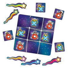 Gioco Astronauti e Croci di Orchard Toys, gioco piccolo e compatto, ottimo per i viaggi, gameplay semplice, per