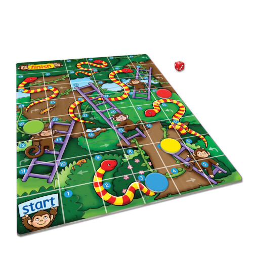 Orchard Toys Jungle Snakes and Ladders Mini / Gioco da viaggio 1