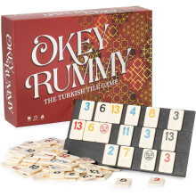 Brybelly ggAM-2101 Okey Rummy Il gioco di tessere turco