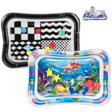 PandaEar - Pack de 2 colchonetas de agua para bebés y niños pequeños, almohadas inflables para jugar boca abajo,