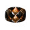 Caravan Checker Board Ponytail Onyx Stained 1