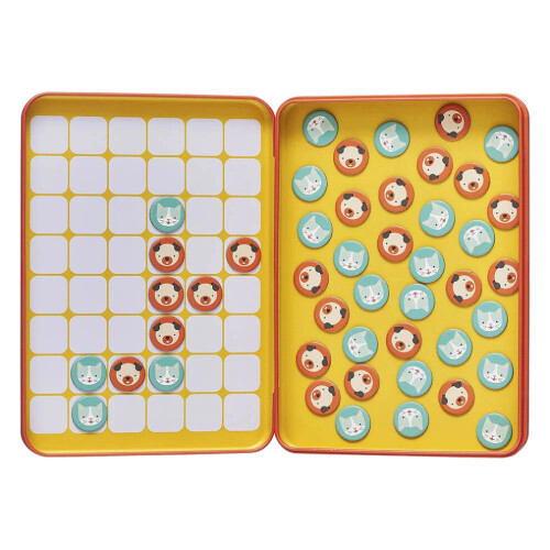 Petit Collage - Gioco di viaggio magnetico con gatti e cani 2