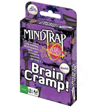 Outset Media MindTrap: Crampi cerebrali - Il gioco di carte itinerante di enigmi sconcertanti - per 1 o più giocatori