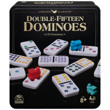 Cardinal Classics Double Fifteen Domino's Set in Opbergblik | Domino