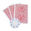 Brybelly Suited Pokerchips (50 stuks) Wit 11,5 g 4