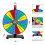 Roda de prêmios Pionites de 12 polegadas com 14 slots, mesa ou montagem na parede, Fortune Spin com 4