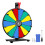 Roda de prêmios Pionites de 12 polegadas com 14 slots, mesa ou montagem na parede, Fortune Spin com 1