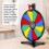 Roda de prêmios Pionites de 12 polegadas e 12 slots para mesa ou montagem na parede Fortune Spin com 2