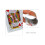 Carte da gioco impermeabili in plastica Hold'Em Black Jack Game - Rosso 4