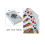 Carte da gioco impermeabili in plastica Hold'Em Black Jack Game - Rosso 3