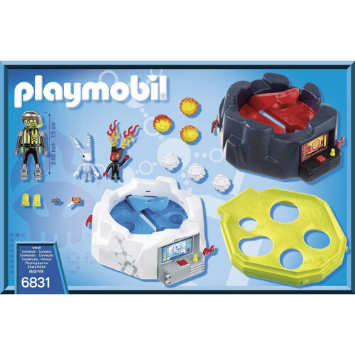 Playmobil 6831 Fire and Ice Action Interactive Game Playset 2
