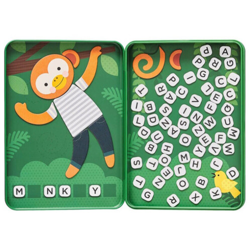 Petit Collage Hang On Monkey Spieldose (mit Scharnier)