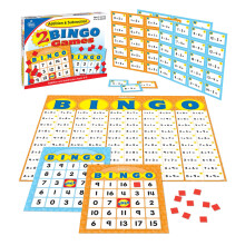 Carson Dellosa Optellen en Aftrekken Bingo Spel voor Kinderen 2 Educatieve Wiskunde Spelletjes Leerzame Spelletjes