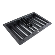 Bandeja para fichas de pôquer Bandeja para fichas de mesa Suporte para fichas de pôquer Bandeja de plástico