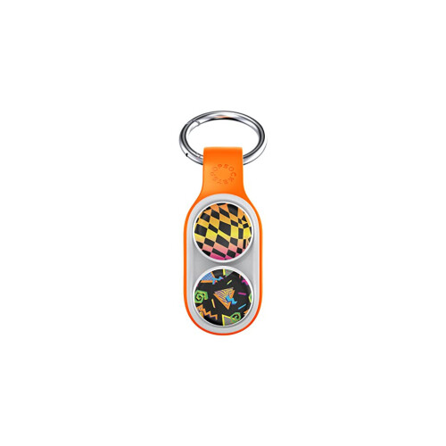 PopPuck - Ímã de Truque e Brinquedo Fidget - Laranja Neon