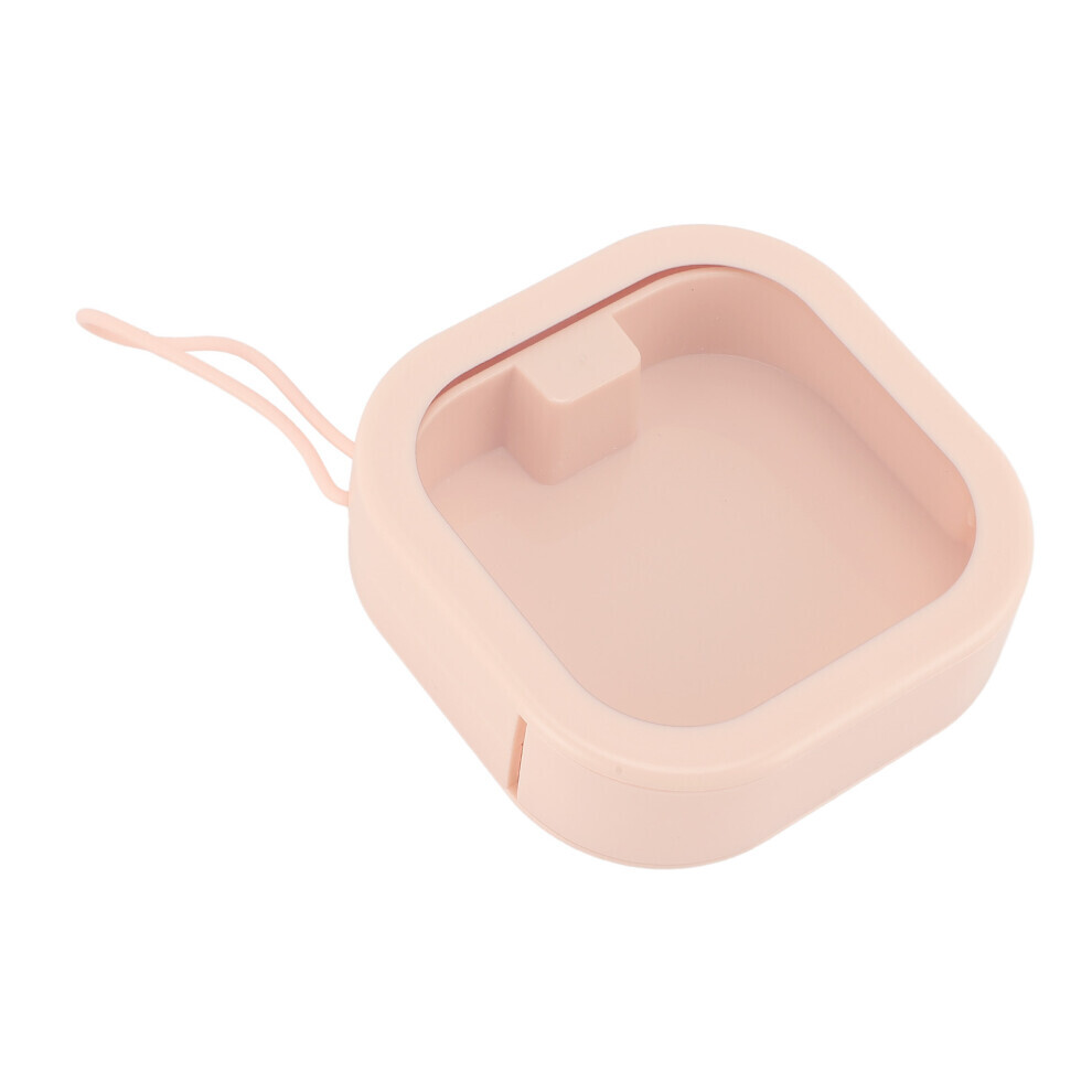 Organisateur portable en plastique pour élastiques à cheveux, boîte de rangement multifonction pour bureau, voyage,