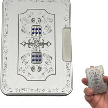 Brinquedo giratório de dados mecânico criativo portátil, liga