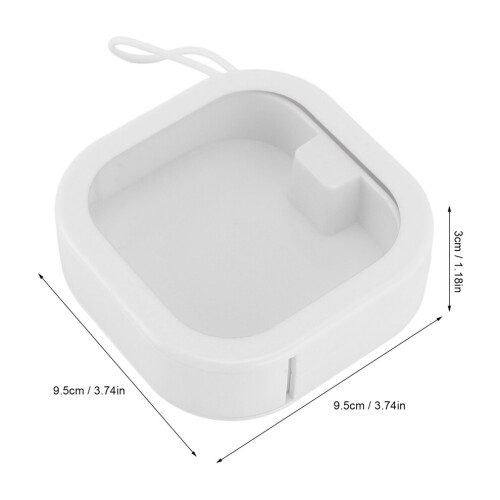 Organizer portatile per elastici per capelli, in plastica, multiuso, da tavolo, da viaggio, per accessori per 1