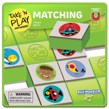 PlayMonster Take N Play - Matching Game - Helppokäyttöinen, vaikea menettää -