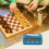 Chess Basic Digitale Schachuhr und Spieltimer, präzise digitale tragbare Uhr, digitaler Uhrentimer (blau) 5