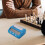 Chess Basic Digitale Schachuhr und Spieltimer, präzise digitale tragbare Uhr, digitaler Uhrentimer (blau) 3