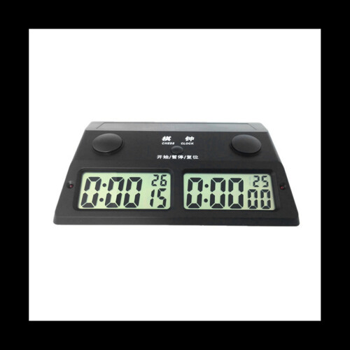 Schachuhr Wettkampf-Stundenzähler -385 Schach Count Up Down Timer 1