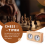 Schachtimer, professionelle Digitaluhr, tragbarer Countdown-Timer aus Holz 5