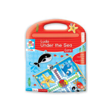 Perinteinen lasten matkailupeli Magneettisarja Ludo Under The Sea