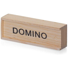 Houten Domino-set voor kinderen [speelgoed]