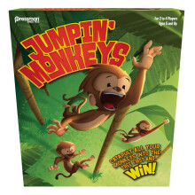 Pressman Jumpin' Monkeys: catapulta le tue scimmie sull'albero per vincere Multi 5