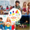 Quick Stack Cups Set - Classic Stacking Games for Kids Adults - 50 Question Cards Color Classification for Interactive 4