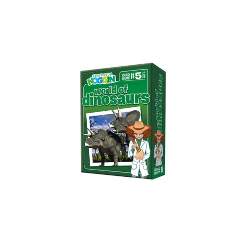 Gioco di carte Professor Noggin Trivia (Dinosauri)