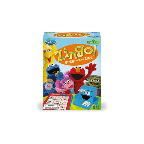 Ravensburger 45770760 ThinkFun Vila Sésamo Zingo! Jogo