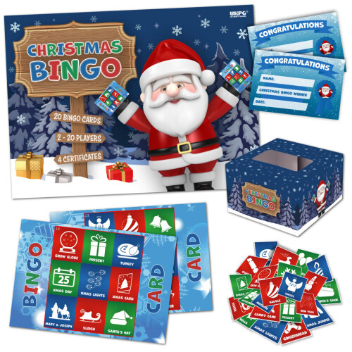 Kerstthema Bingo | Kerstspel