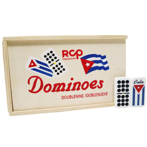Dominos Double Nine RCP PRODUCTS (Drapeau cubain)