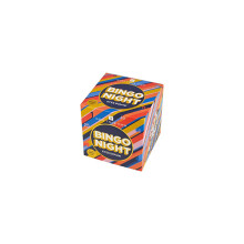 Kit de juego de bingo clásico | Organiza tu propia noche de juegos | Contiene máquina de bingo de metal, bolas